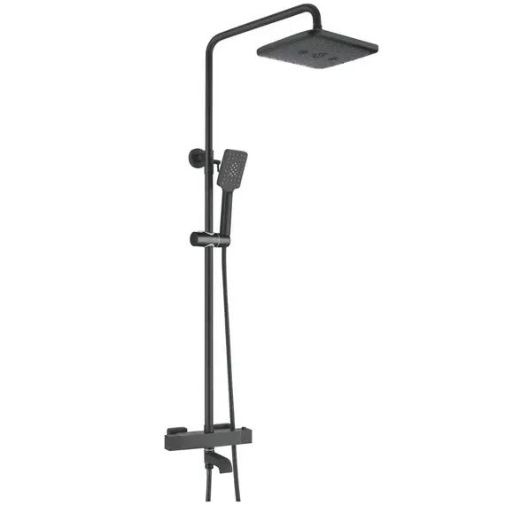 Душевая система с тропическим душем и термостатом Rose R3536H, изображение 2