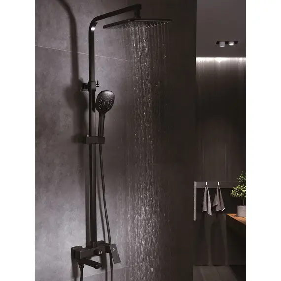 Душевая система с тропическим душем и смесителем Rose R2836H, изображение 2