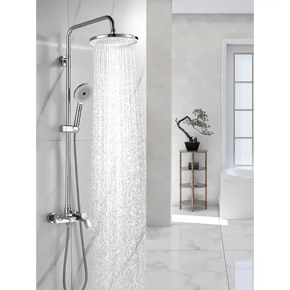 Душевая система с тропическим душем и смесителем Shevanik S8336, изображение 2