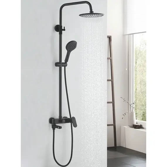 Душевая система с тропическим душем и смесителем Shevanik S8736H, изображение 2