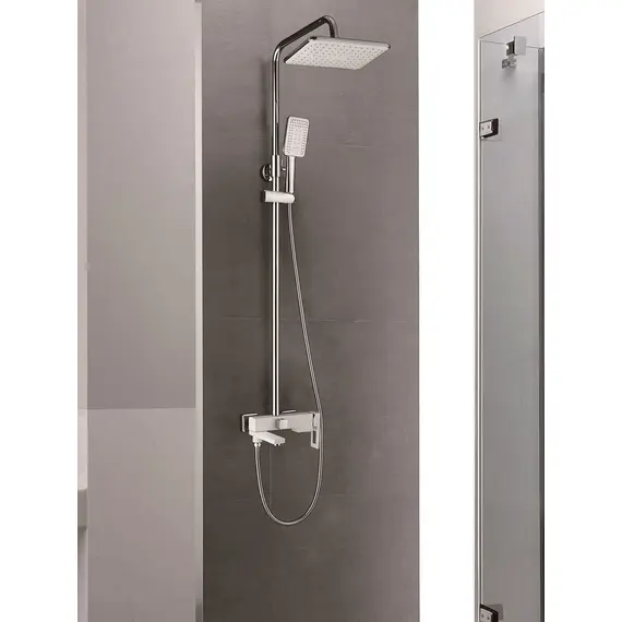 Душевая система с тропическим душем и смесителем Shevanik S9036F, изображение 2