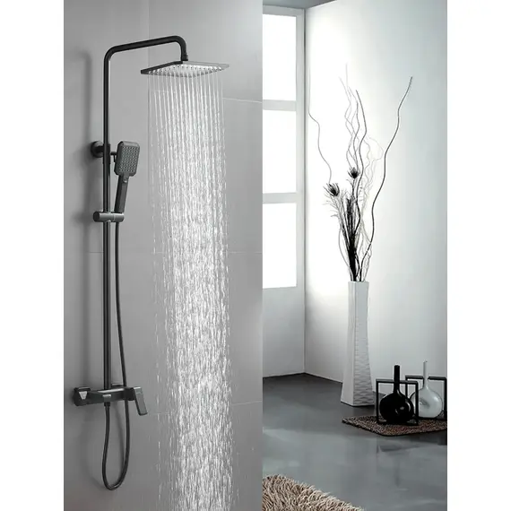 Душевая система с тропическим душем и смесителем Shevanik S8836H, изображение 2