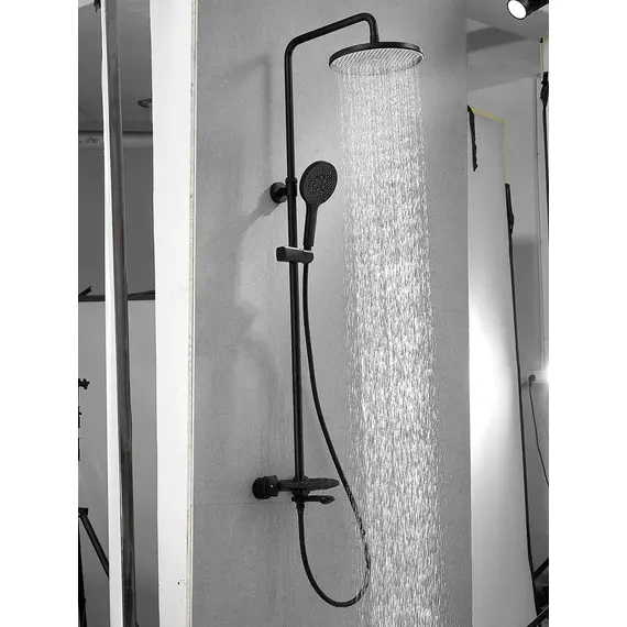 Душевая система с тропическим душем и термостатом Rose R3996H, изображение 2