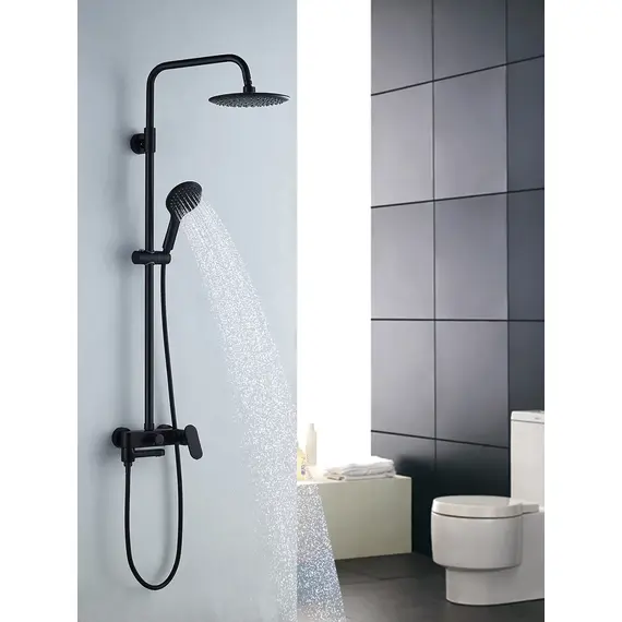 Душевая система с тропическим душем и смесителем Shevanik S8736H, изображение 3