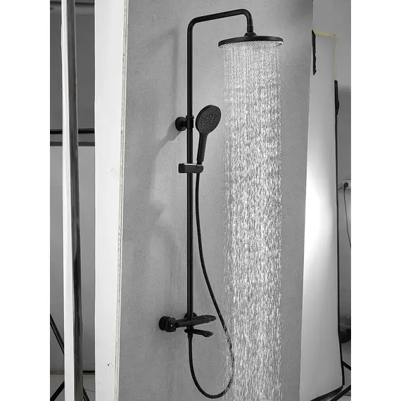 Душевая система с тропическим душем и термостатом Rose R3996H, изображение 3