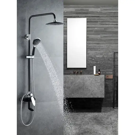 Душевая система с тропическим душем и смесителем Shevanik S9836H, изображение 3