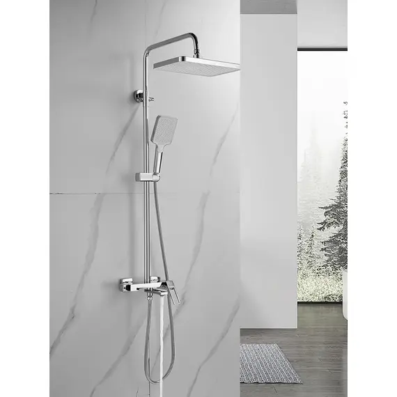 Душевая система с тропическим душем и смесителем Shevanik S6836, изображение 3