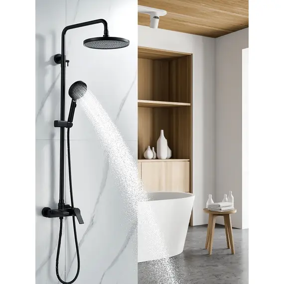 Душевая система с тропическим душем и смесителем Shevanik S8336H, изображение 3