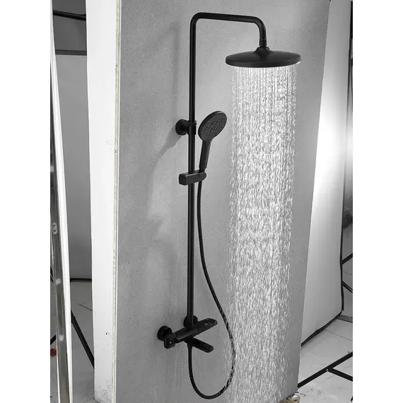 Душевая система с тропическим душем и термостатом Rose R3996H, изображение 4