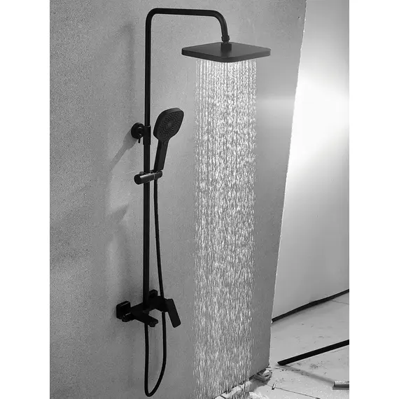 Душевая система с тропическим душем и смесителем Shevanik S9736H, изображение 4