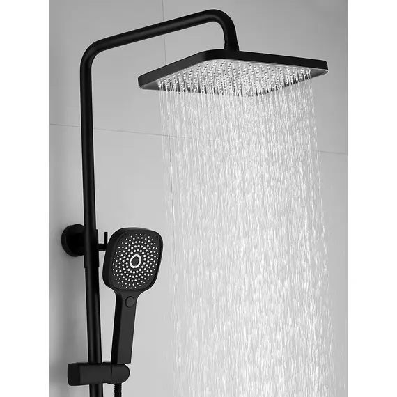 Душевая система с тропическим душем и смесителем Shevanik S8236H, изображение 4