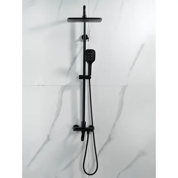 Душевая система с тропическим душем и смесителем Shevanik S8136H, изображение 5