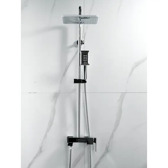 Душевая система с тропическим душем и смесителем Shevanik S9036, изображение 5