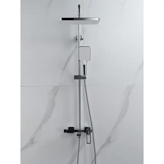 Душевая система с тропическим душем и смесителем Shevanik S6836, изображение 5