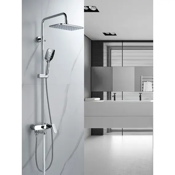 Душевая система с тропическим душем и смесителем Shevanik S8636, изображение 5