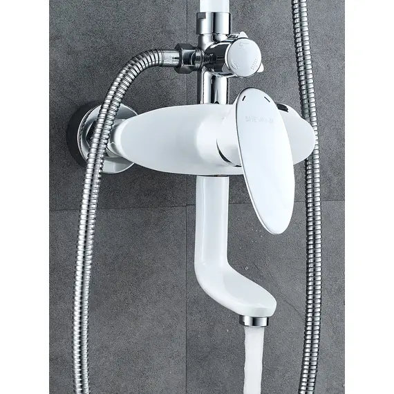 Душевая система с тропическим душем и смесителем Shevanik S9836F, изображение 6