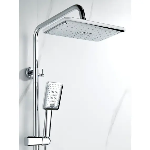 Душевая система с тропическим душем и смесителем Shevanik S9036, изображение 6