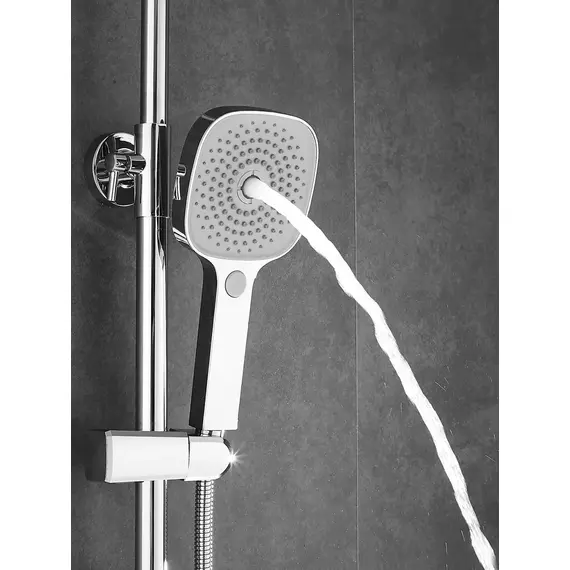 Душевая система с тропическим душем и смесителем Shevanik S8236, изображение 7