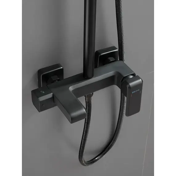 Душевая система с тропическим душем и смесителем Shevanik S8836H, изображение 8