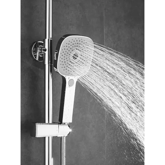 Душевая система с тропическим душем и смесителем Shevanik S8236, изображение 9