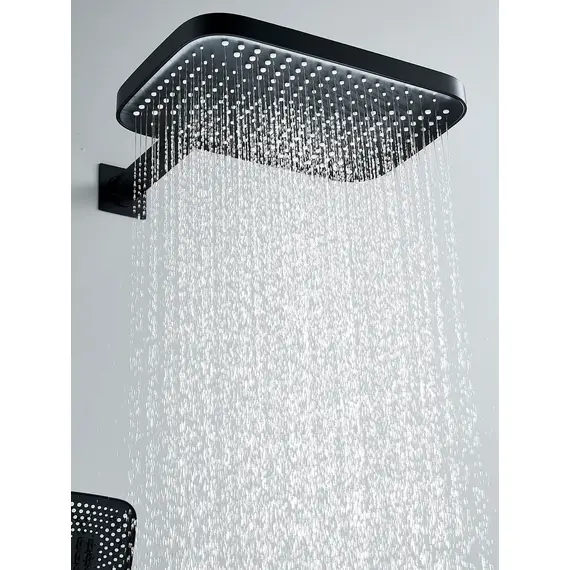 Душевая система с термостатом встраиваемый комплект Rose R1095H, изображение 11