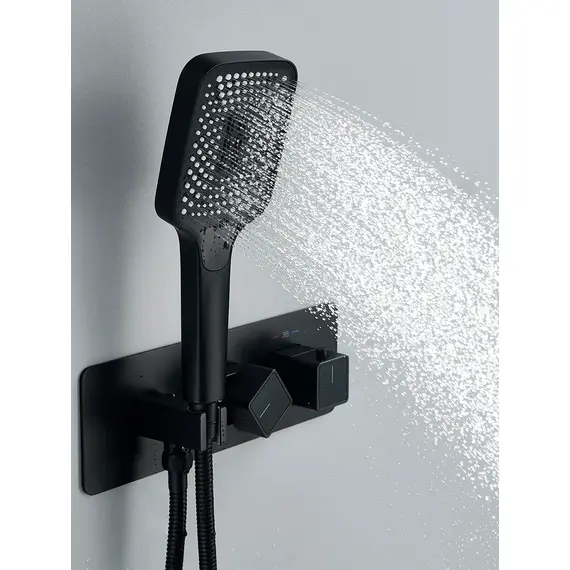 Душевая система с термостатом встраиваемый комплект Rose R1095H, изображение 13