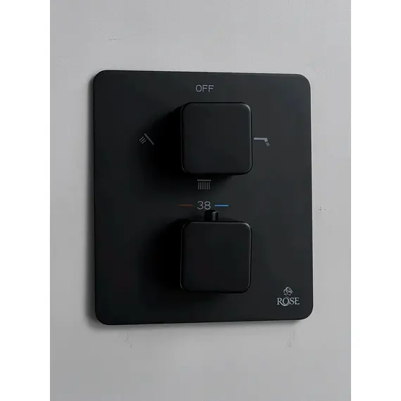 Душевая система с термостатом встраиваемый комплект Rose R1595H, изображение 14