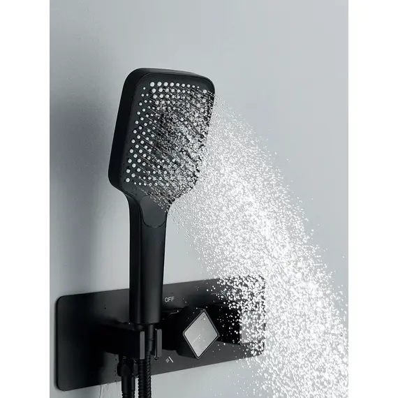 Душевая система с термостатом встраиваемый комплект Rose R1095H, изображение 15