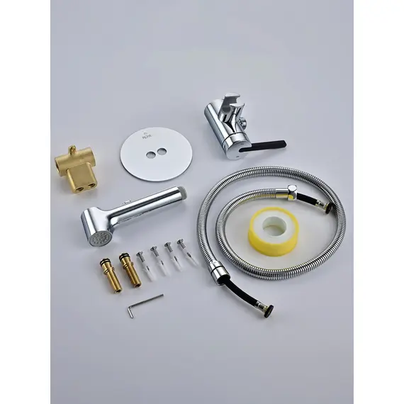 Встроенный гигиенический душ со смесителем для биде Rose R235, изображение 17