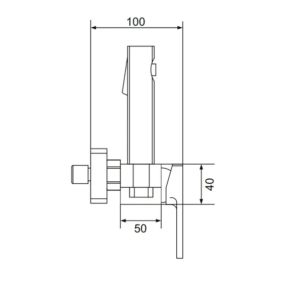 Гигиенический душ со смесителем для туалета (биде) Rose R1805H-1, изображение 29