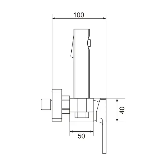 Гигиенический душ со смесителем для туалета (биде) Rose R1805-1, изображение 29