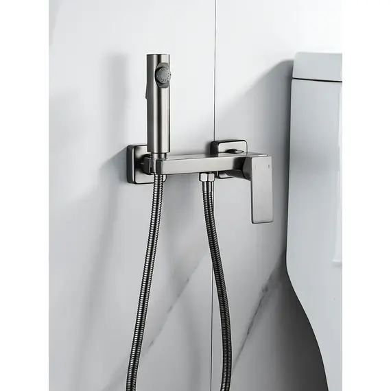 Гигиенический душ со смесителем для туалета (биде) Rose R1805T-1, изображение 4