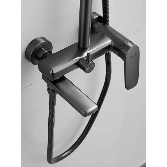 Душевая система с тропическим душем и смесителем Shevanik S8536T, изображение 9