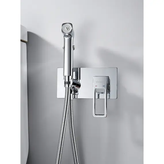 Встроенный гигиенический душ со смесителем для биде Shevanik S6805, изображение 6