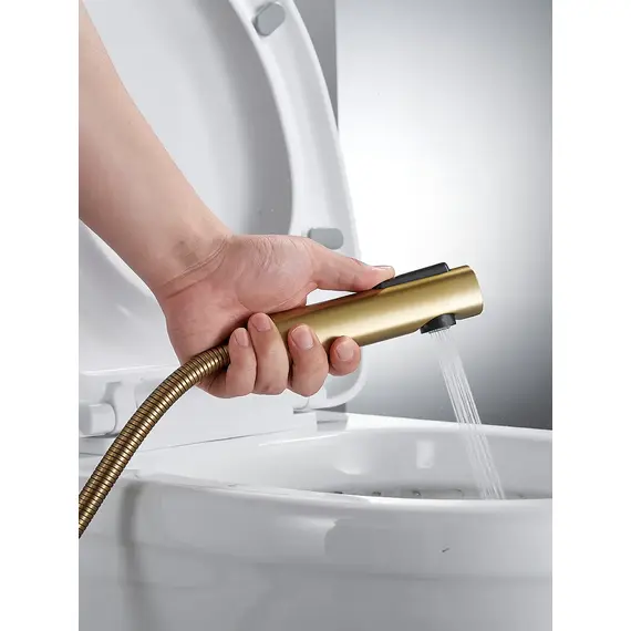 Гигиенический душ со смесителем для туалета (биде) Shevanik S4105G-1, изображение 7