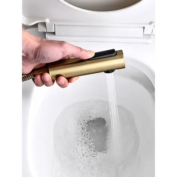 Гигиенический душ со смесителем для туалета (биде) Shevanik S6105G-1, изображение 10