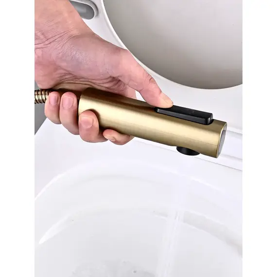 Гигиенический душ со смесителем для туалета (биде) Shevanik S6105G-1, изображение 11