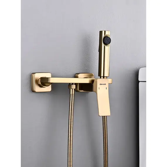 Гигиенический душ со смесителем для туалета (биде) Shevanik S6105G-1, изображение 2