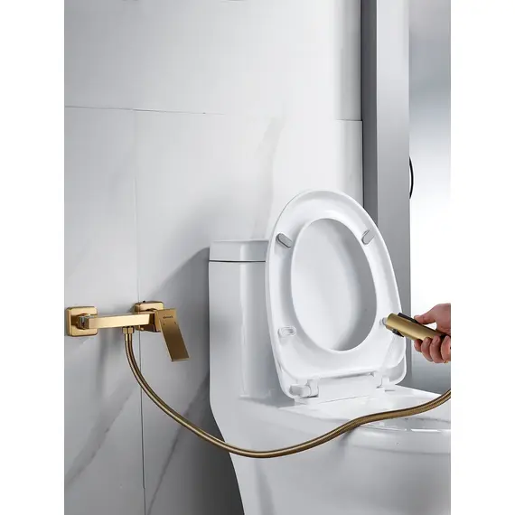 Гигиенический душ со смесителем для туалета (биде) Shevanik S4005G-1, изображение 6