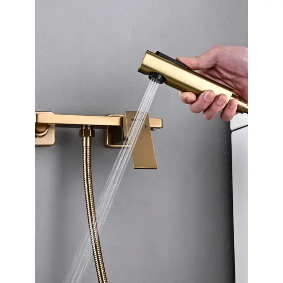 Гигиенический душ со смесителем для туалета (биде) Shevanik S6105G-1, изображение 6