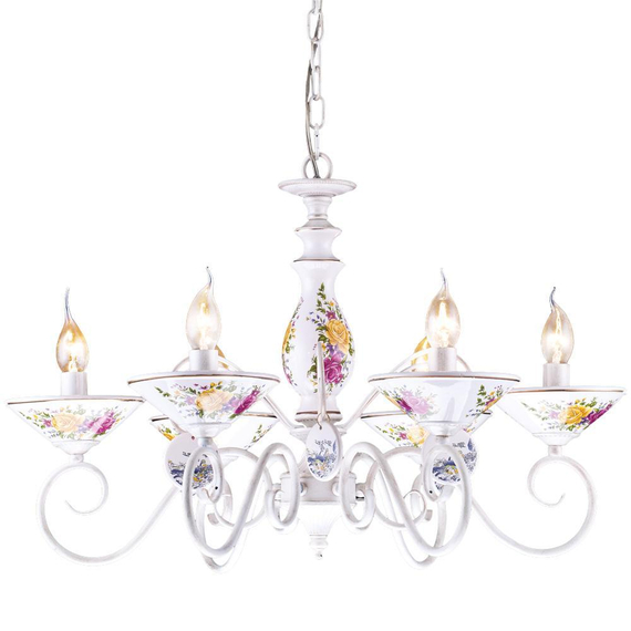 Подвесная люстра Arte Lamp Fiorato A2061LM-6WG