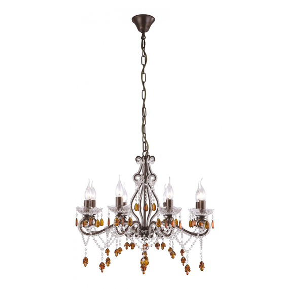 Подвесная люстра Arte Lamp Decorato A1715LM-8BR