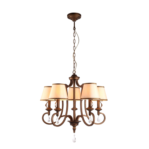 Подвесная люстра Arte Lamp Castello A6016LM-5BG