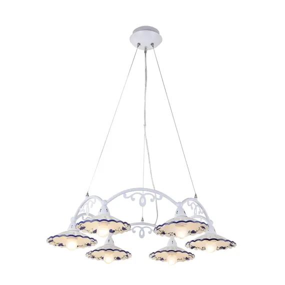 Подвесная люстра Arte Lamp Anna A6473LM-6WH