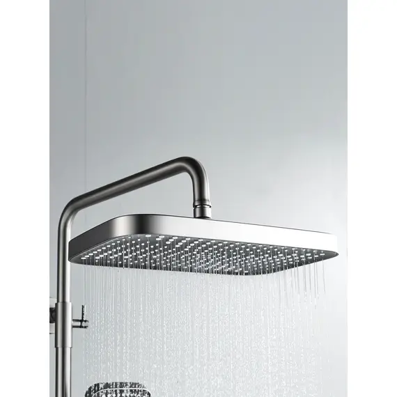 Душевая система с тропическим душем и смесителем Rose R1836T, изображение 10