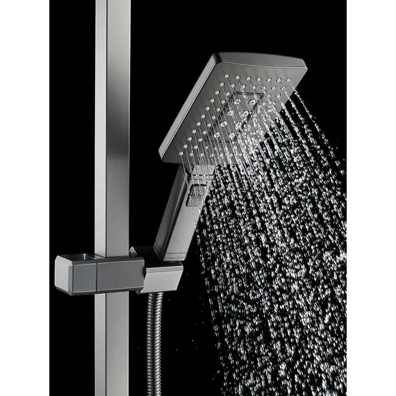 Душевая система с тропическим душем и смесителем Rose R1556T, изображение 11