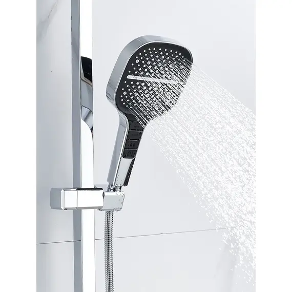 Душевая система с тропическим душем и смесителем Rose R1056, изображение 11