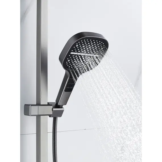 Душевая система с тропическим душем и смесителем Rose R1056T, изображение 11