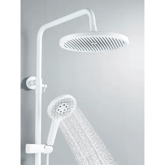 Душевая система со смесителем и тропическим душем Rose R3936C, изображение 12