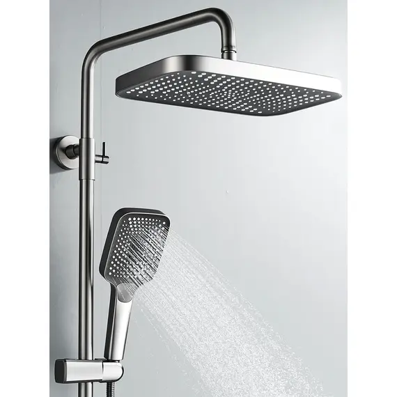 Душевая система с тропическим душем и смесителем Rose R1836T, изображение 12